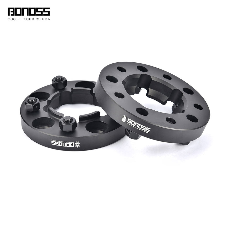 BONOSS – entretoises de roue forgées Defender 5x165.1, 2 pièces, refroidissement actif, adaptées à Land Rover L316 de 1983 à 2016